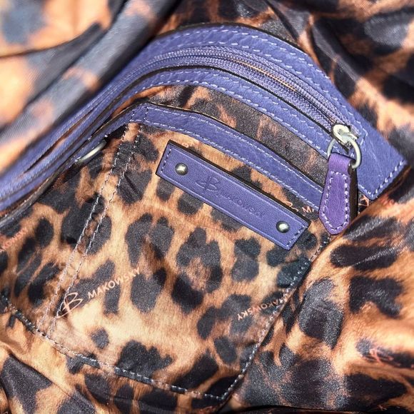 B. MAKOWSKI SOFT LEATHER SATCHEL - Picture 4 of 8